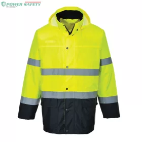 Kéttónusú Lite Traffic dzseki - Sárga/Navy