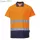 Kéttónusú Cotton Comfort póló - Narancs/Navy