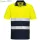 Hi-Vis Kéttónusú könnyű póló S/S - Sárga/Navy