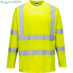 Hi-Vis hosszú ujjú póló - Sárga
