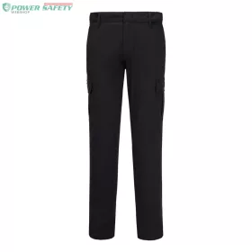 Stretch Slim Fit Combat nadrág - Fekete