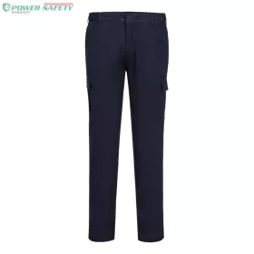 Stretch Slim Fit Combat nadrág - Navy