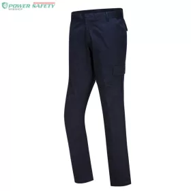 Stretch Slim Fit Combat nadrág - Navy (Rövid)