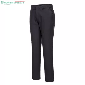 Stretch Slim Chino nadrág - Fekete (Rövid)