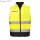 Hi-Vis kéttónusú mellény - Sárga/Navy