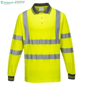Hosszú ujjú Cotton Comfort pólóing - Sárga