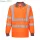 Hi-Vis hosszú ujjú pólóing - Narancs