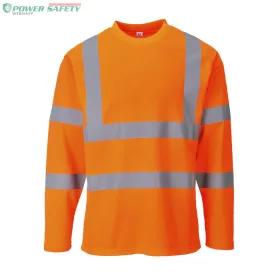 Hi-Vis hosszú ujjú póló - Narancs