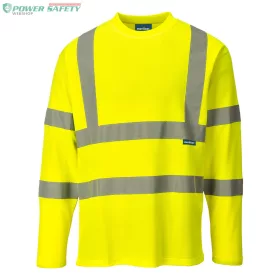 Hi-Vis hosszú ujjú póló - Sárga