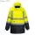 Hi-Vis 7 az 1-ben kontraszt Traffic kabát - Sárga/Navy