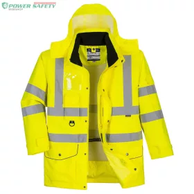 Hi-Vis 7:1 Traffic kabát - Sárga
