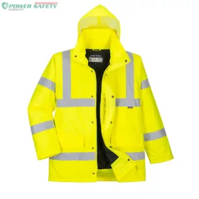 Hi-Vis Traffic lélegző kabát - Sárga