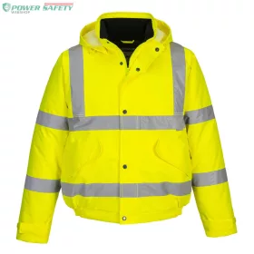 Hi-Vis bomber dzseki - Sárga