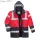 Hi-Vis Kéttónusú Traffic kabát - Piros/Navy