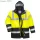 Hi-Vis Kéttónusú Traffic kabát - Sárga/Fekete