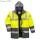 Hi-Vis Kéttónusú Traffic kabát - Sárga/Szürke