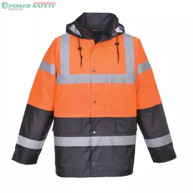 Hi-Vis Kéttónusú Traffic kabát - Narancs