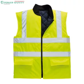 Hi-Vis kifordítható mellény - Sárga