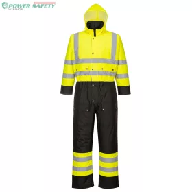 Hi-Vis Contrast bélelt overál - Sárga/Fekete