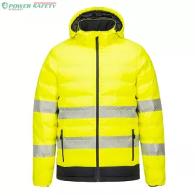 Hi-Vis Ultrasonic fűthető dzseki - Sárga/Fekete