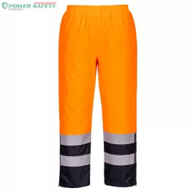 Hi-Vis lélegző nadrág - Narancs/Navy