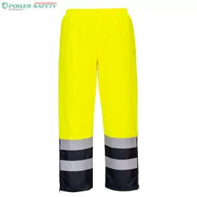 Hi-Vis lélegző nadrág - Sárga/Navy