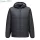 Hooded Insulated Baffle Jacket - Mole szürke
