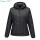Women's Hooded Baffle Jacket - Mole szürke