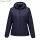 Women's Hooded Baffle Jacket - Navy