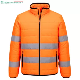 Hi-Vis Baffle dzseki - Narancs/Fekete