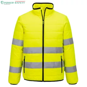 Hi-Vis Baffle dzseki - Sárga/Fekete