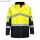 Hi-Vis kéttónusú lélegző kabát - Sárga/Navy