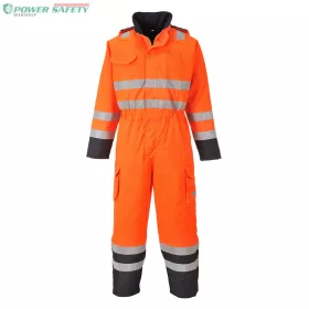Bizflame Rain Hi-Vis Multi overál - Narancs/Navy