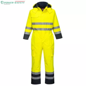 Bizflame Rain Hi-Vis Multi overál - Sárga/Navy