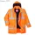 Bizflame Rain Hi-Vis antisztatikus FR kabát - Narancs