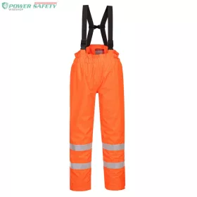   Bizflame Rain bélelt- Hi-Vis antisztatikus FR nadrág - Narancs
