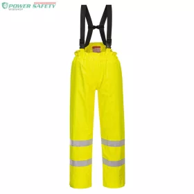  Bizflame Rain bélelt- Hi-Vis antisztatikus FR nadrág - Sárga