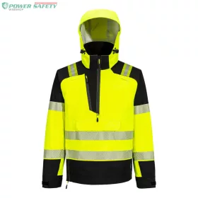 PW3 Hi-Vis Overhead esőkabát (3L) - Sárga/Fekete