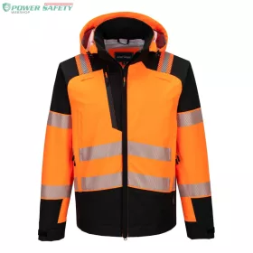 PW3 Hi-Vis esőkabát (3L) - Narancs/Fekete