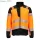 PW3 Hi-Vis Hybrid Baffle kabát - Narancs/Fekete