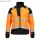 PW3 Hi-Vis Női Hybrid Baffle kabát - Narancs/Fekete