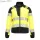 PW3 Hi-Vis Női Hybrid Baffle kabát - Sárga/Fekete