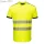 PW3 Hi-Vis póló S/S - Sárga/Fekete