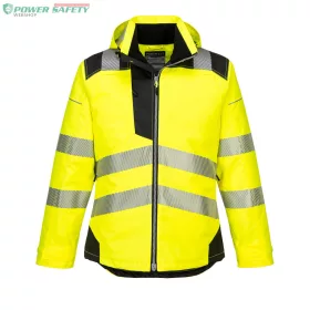 PW3 Hi-Vis télikabát - Sárga/Fekete