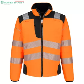 PW3 Hi-Vis Softshell kabát - Narancs/Fekete