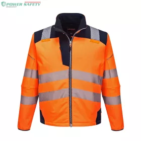 PW3 Hi-Vis Softshell kabát - Narancs/Navy