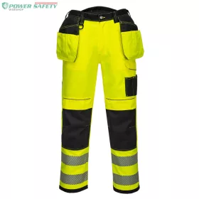PW3 Hi-Vis Holster nadrág - Sárga/Fekete (Rövid)