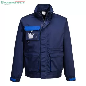 Portwest Texo Contrast munkakabát - Navy