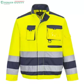 Lille Hi-Vis kabát - Sárga/Navy