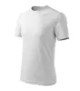 Unisex környakas póló, fehér, 160 g/m² (10100)